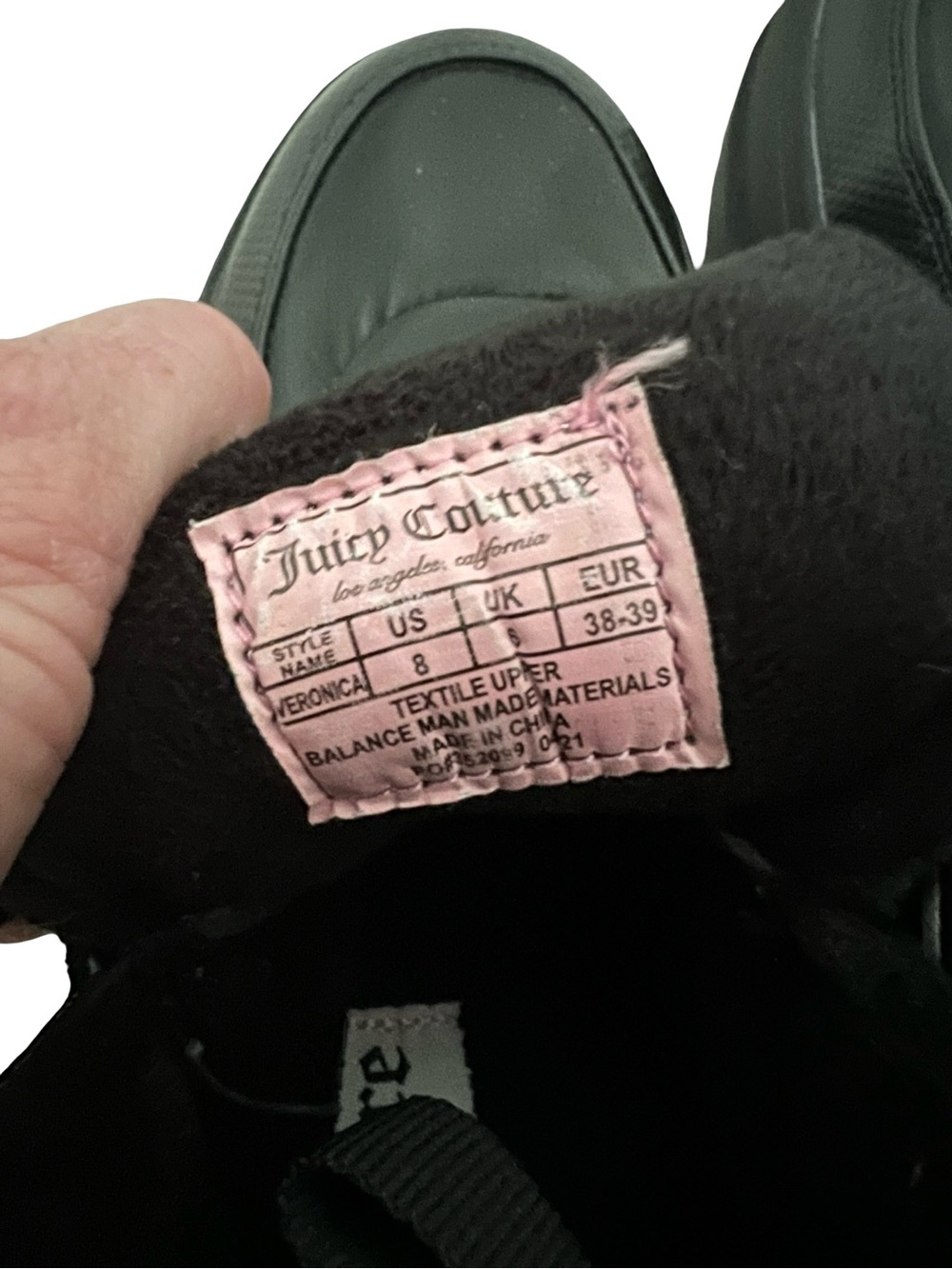 Juicy Couture Veronica Black Platform Winter Boots Size 8 Puffer Snow - Picture 5 of 5